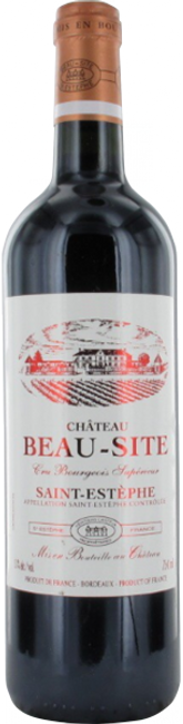 Image of Château Beau-Site Chateau Beau-Site cru bourgeois - 75cl - Bordeaux, Frankreich bei Flaschenpost.ch