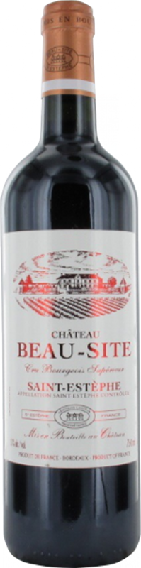 Bottle of Chateau Beau-Site cru bourgeois from Château Beau-Site