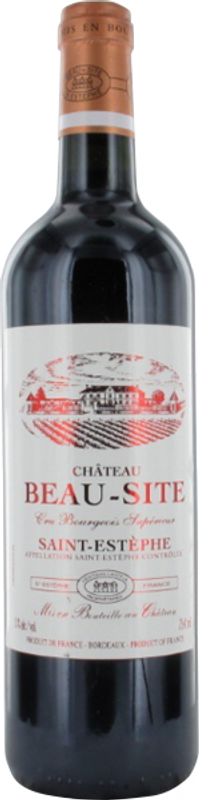 Bouteille de Chateau Beau-Site cru bourgeois de Château Beau-Site