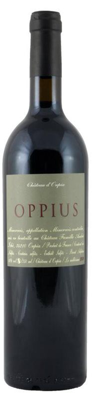 Bottle of Oppius from Château d'Oupia