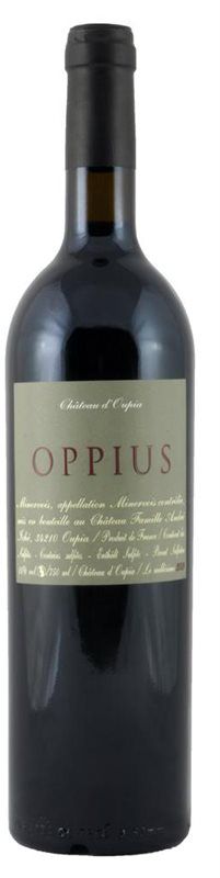 Bouteille de Oppius de Château d'Oupia