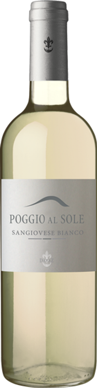 Bottiglia di Poggio al Sole Sangiovese Bianco Toscana IGT di Poggio al Sole