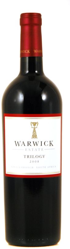 Bottle of Trilogy Cabernet Merlot Franc from Warwick