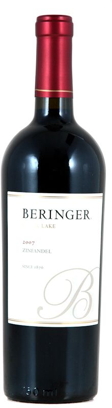 Flasche Zinfandel Clear Lake von Beringer