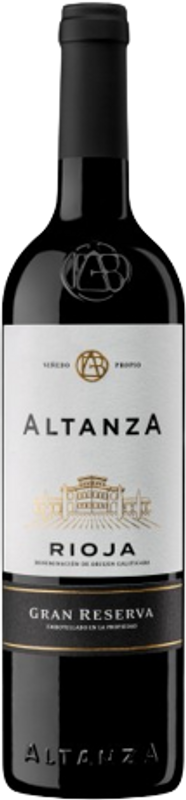 Bottle of Altanza Gran Reserva Rioja DOCa from Bodegas Altanza
