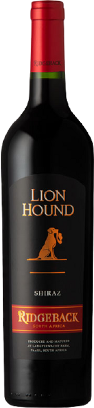 Bouteille de Lion Hound Shiraz de Ridgeback