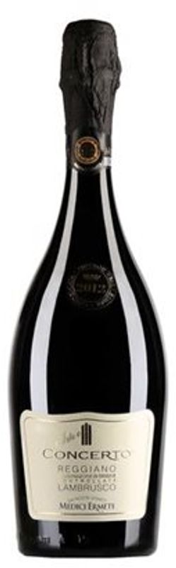 Flasche Concerto Lambrusco Reggiano DOC Secco von Medici Ermete