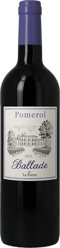 Flasche Ballade De La Pointe Pomerol AOC von Château La Pointe