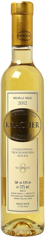 Bottiglia di TBA Chardonnay Nouvelle Vague No. 8 di Alois Kracher