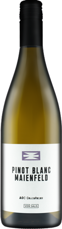 Bottle of Maienfelder Pinot Blanc AOC from Weinbau von Salis