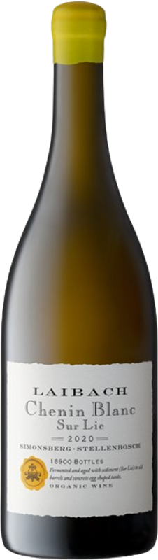 Bottle of Sur Lie Chenin Blanc from Laibach Vineyards