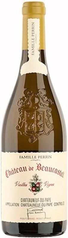 Bottle of Chateauneuf-du-Pape AC blanc from Château de Beaucastel