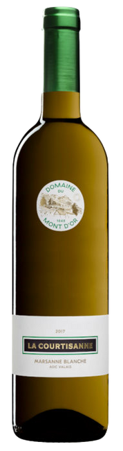 Image of Domaine du Mont d'Or La Courtisane Marsanne Blanche Valais AOC - 75cl - Wallis, Schweiz bei Flaschenpost.ch