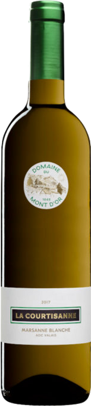 Bottle of La Courtisane Marsanne Blanche Valais AOC from Domaine du Mont d'Or