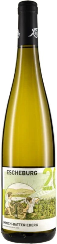 Bottle of Riesling Escheburg trocken from Weingut Immich-Batterieberg