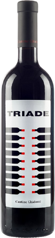 Flasche Triade Rosso Ticinese DOC von Cantine Ghidossi