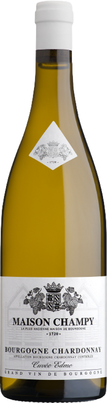 Bouteille de Bourgogne Chardonnay AOP Cuvée Edme de Champy