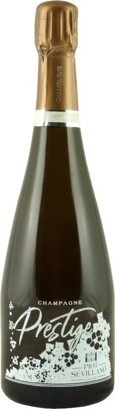 Bottiglia di Champagne Piot-Sevillano Brut Prestige AOC di Piot-Sévillano