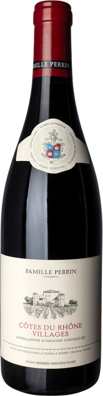 Bottle of Côtes du Rhône Villages AOC from Famille Perrin