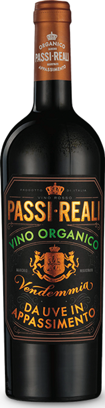 Flasche Passi Reali Rosso Passito Puglia IGT von Passione Natura
