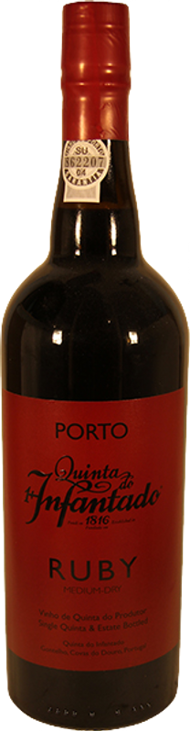 Flasche Ruby Port DO Douro von Quinta do Infantado
