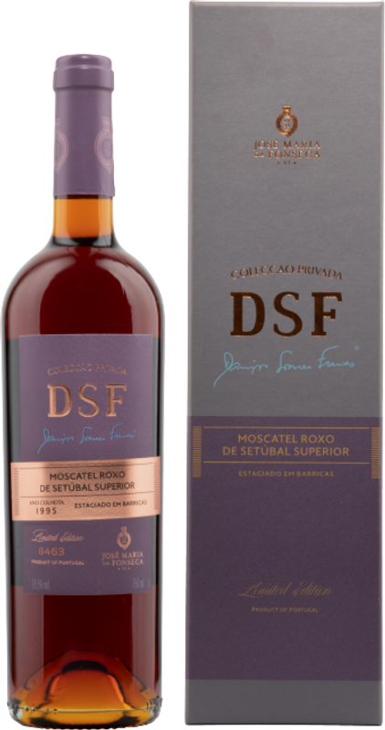 Bottiglia di DSF Moscatel de Setúbal DOC Roxo di José Maria Da Fonseca