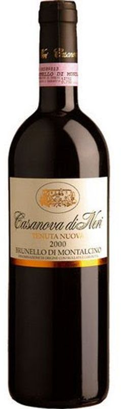 Bottiglia di Brunello di Montalcino Tenuta Nuova di Casanova di Neri