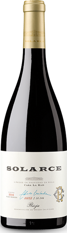 Bottle of Solarce Tinto Rioja DOCa from Casa La Rad