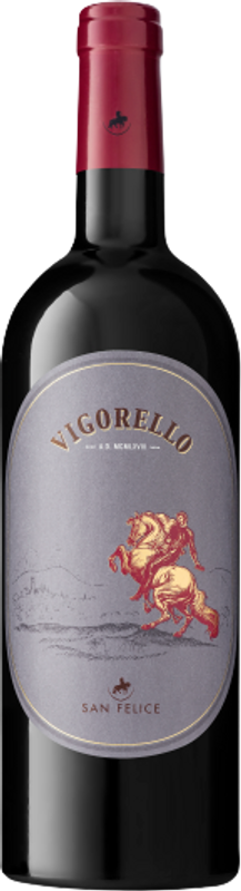Bottle of Vigorello Rosso Toscana IGT from San Felice