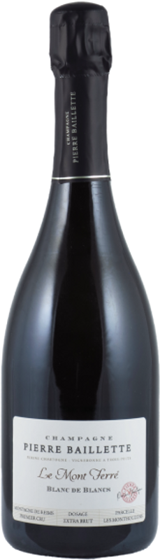 Bottle of Le Mont Ferre Brut Blanc de Blanc AC from Pierre Baillette