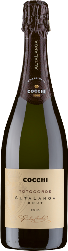 Bottle of Alta Langa DOCG Totocorde Brut from Cocchi