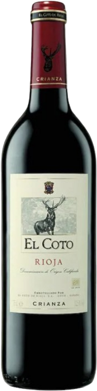 Bottle of El Coto Rioja Crianza DOCa from El Coto de Rioja