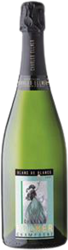 Flasche Blanc de Blancs Brut Champagne von Charles Ellner