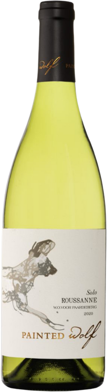 Bottle of Solo Roussanne from Painted Wolf