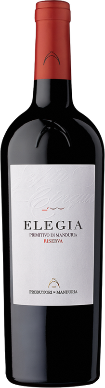 Bottle of Elegia Primitivo di Manduria Riserva DOP from Produttori Vini di Manduria