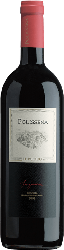 Flasche Polissena Sangiovese Rosso Toscana IGT von Il Borro