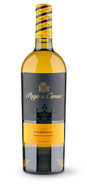 Image of Pago de Cirsus Navarra DO Chardonnay fermentado en barrica - 75cl - Oberer Ebro, Spanien bei Flaschenpost.ch