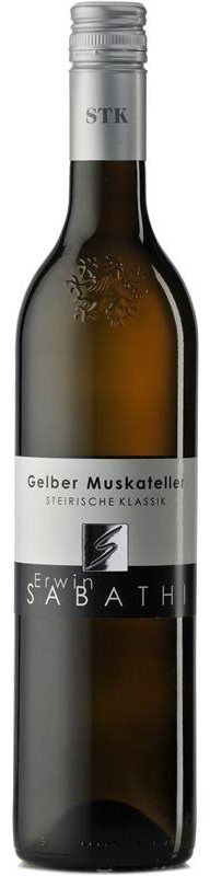 Bottiglia di Gelber Muskateller Steirische Klassik di Erwin Sabathi