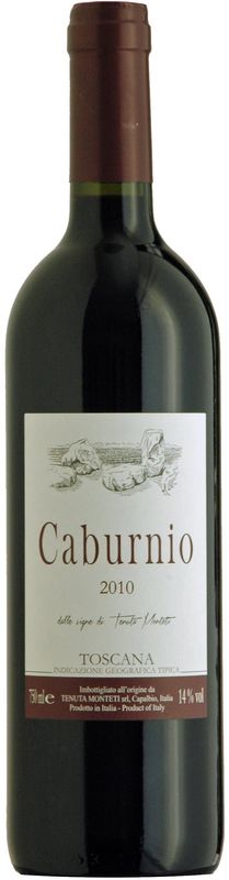 Bottle of Caburnio IGT from Monteti