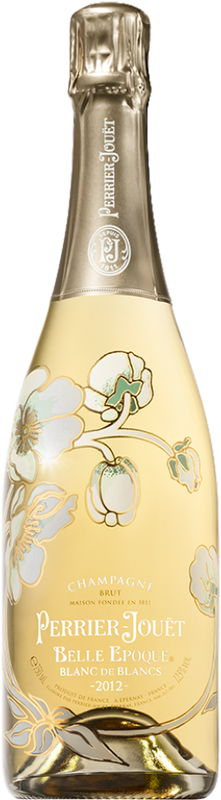 Bottiglia di Champagne Belle Epoque Blanc de Blancs di Perrier-Jouët