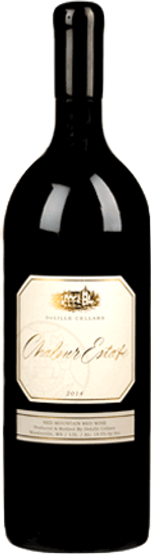Bottle of Chaleur Estate Red Mountain from DeLille Cellars