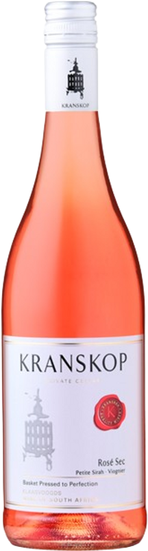 Bottle of Shiraz Viognier Rosé from Kranskop