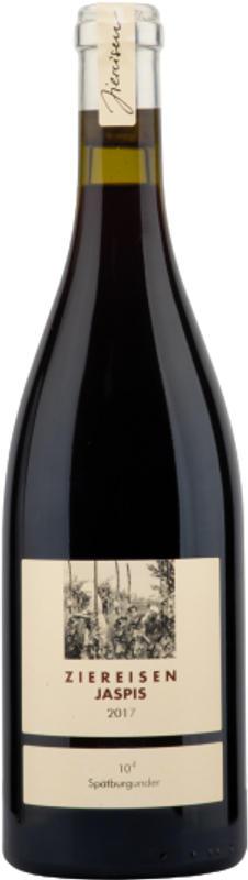 Bottiglia di Pinot Noir Jaspis 10hoch4 di Hanspeter Ziereisen