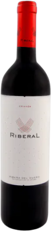 Bottle of Riberal Crianza from Bodegas Frutos Villar