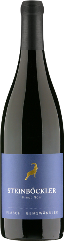 Bottle of Steinböckler Gemswändler Pinot Noir Fläsch AOC Graubünden from Rutishauser-Divino