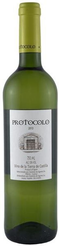 Bottle of Protocolo blanco VdT from Dominio de Eguren