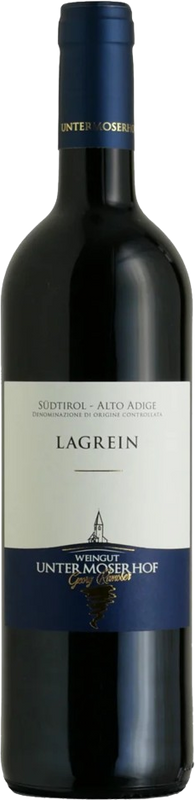Bottle of Lagrein Südtirol DOC from Untermoserhof