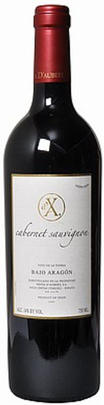 Bottle of Cabernet Sauvignon Vino de la Tierra from Bodega Venta d'Aubert