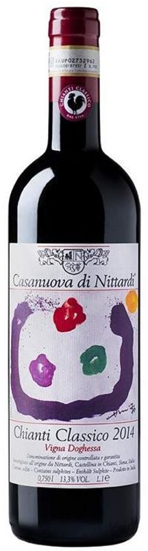 Bottle of Chianti Classico Casanuova di Nittardi DOCG from Fattoria Nittardi
