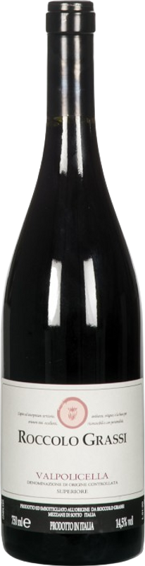 Bottle of Valpolicella Superiore DOC from Roccolo Grassi
